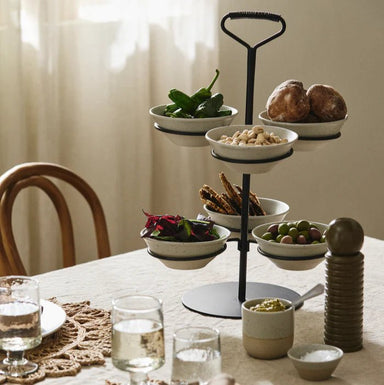 6 Stone Plate Tapas Serving Tray - stoneandbeige