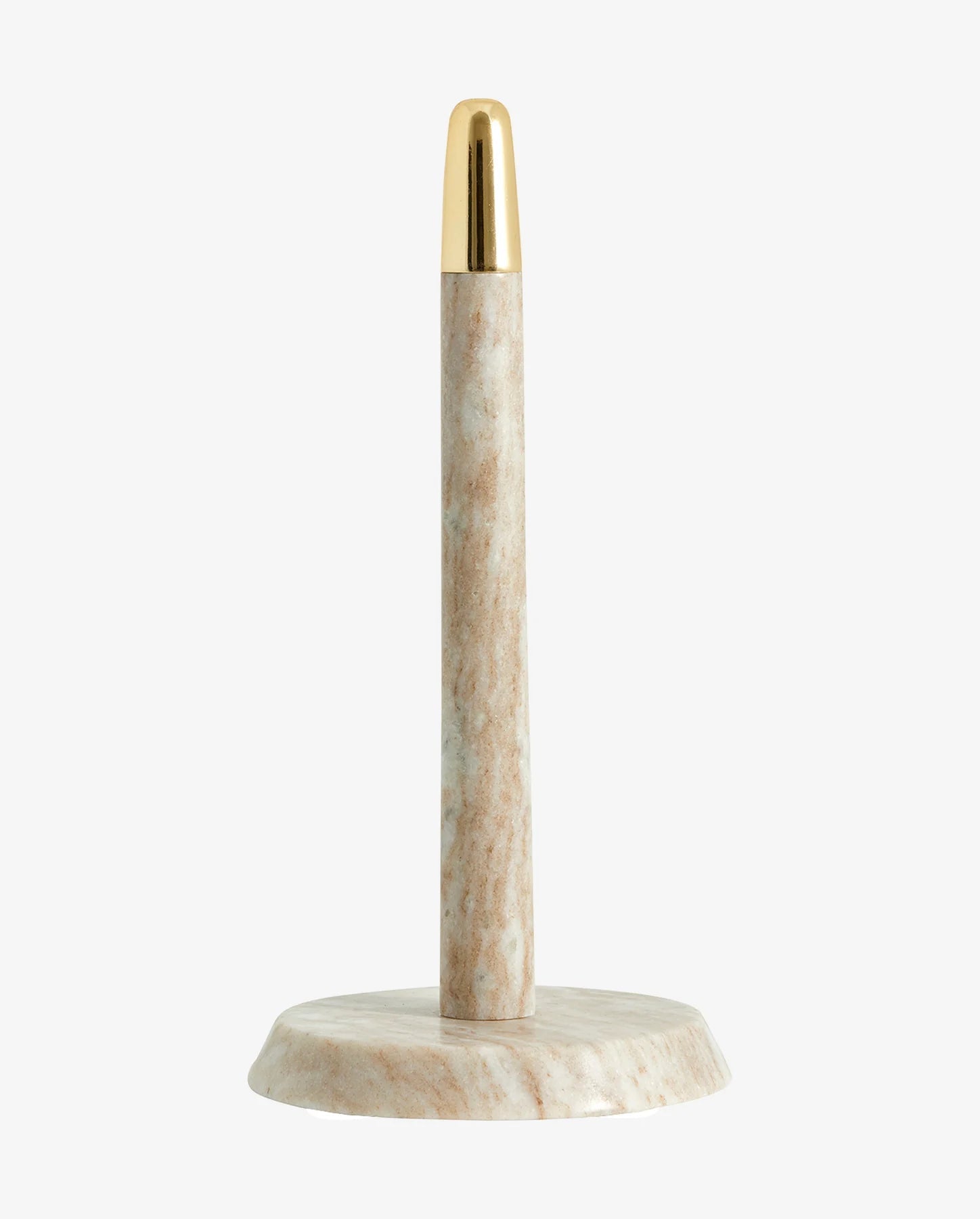 Beige Marble Paper Towel Holder - stoneandbeige