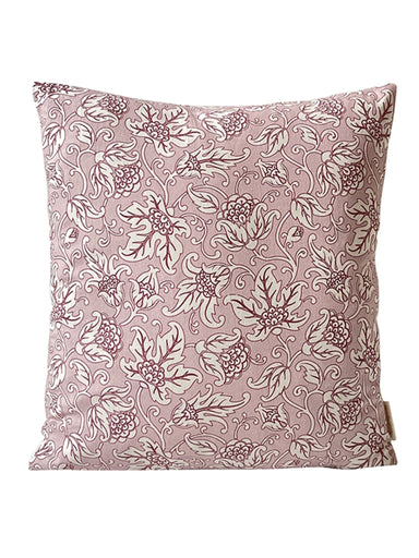 Cotton Baby Pink Paisley Cushion - stoneandbeige