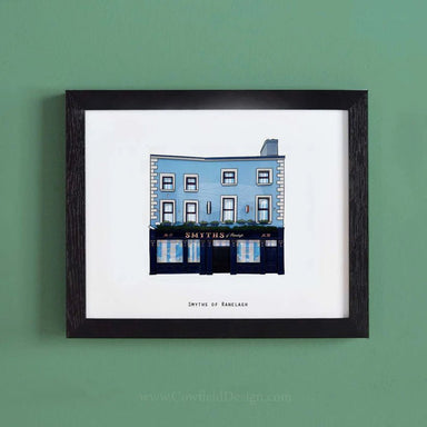 COWFIELD DESIGNS Illustrated Smyths Of Ranelagh - stoneandbeige