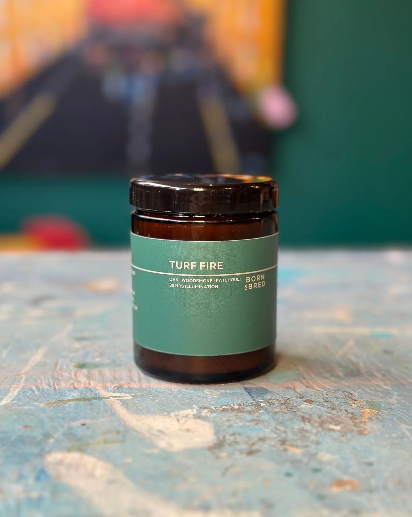 Born + Bred Turf Fire candle