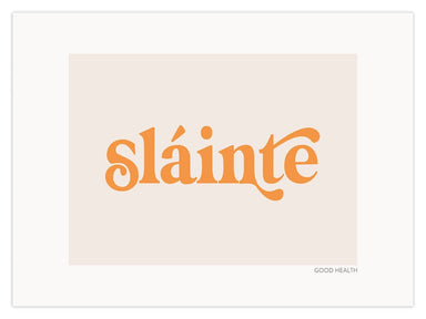 DUSTY BOY PRINT Sláinte - stoneandbeige