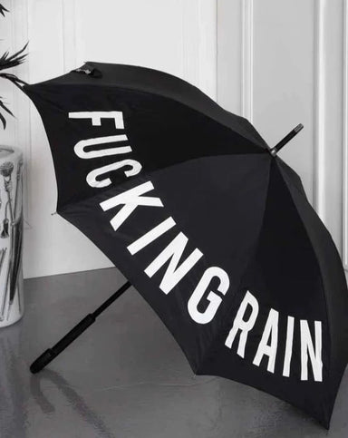 Fucking Rain Umbrella - stoneandbeige