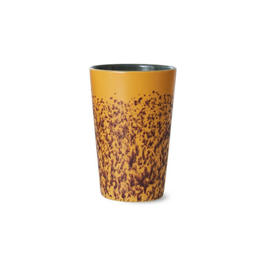 HKLIVING 70s Ceramic Caramel/Green Tea Mug - stoneandbeige