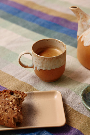 HKLIVING 70S White/Cream Mug - stoneandbeige