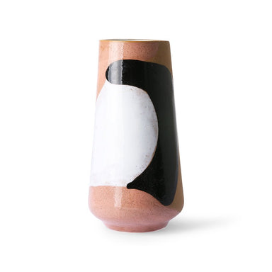 Hand Painted Ceramic Vase - HKLIVING - stoneandbeige #Tall Natural Colour Flower Vase