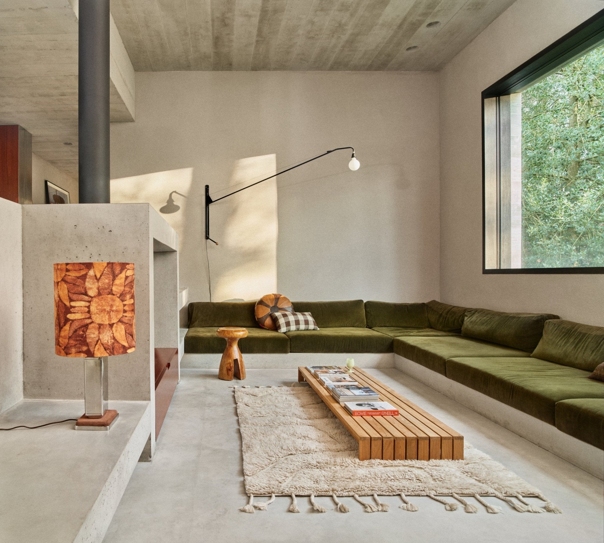 HKLIVING Orange Lamp Shade - stoneandbeige