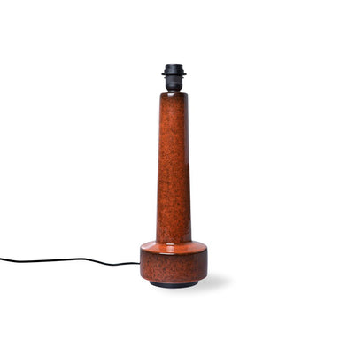HKLIVING Retro stoneware Red Lava lamp base - stoneandbeige