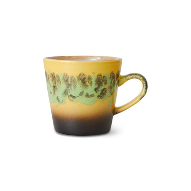 HKLIVING Yellow/Green Americano Mug - stoneandbeige