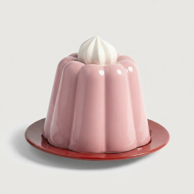 Jelly Pudding Pink Storage Jar - stoneandbeige