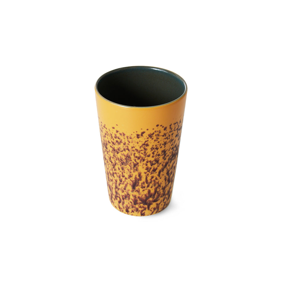 HKLIVING 70s Ceramic Caramel Tea Mug