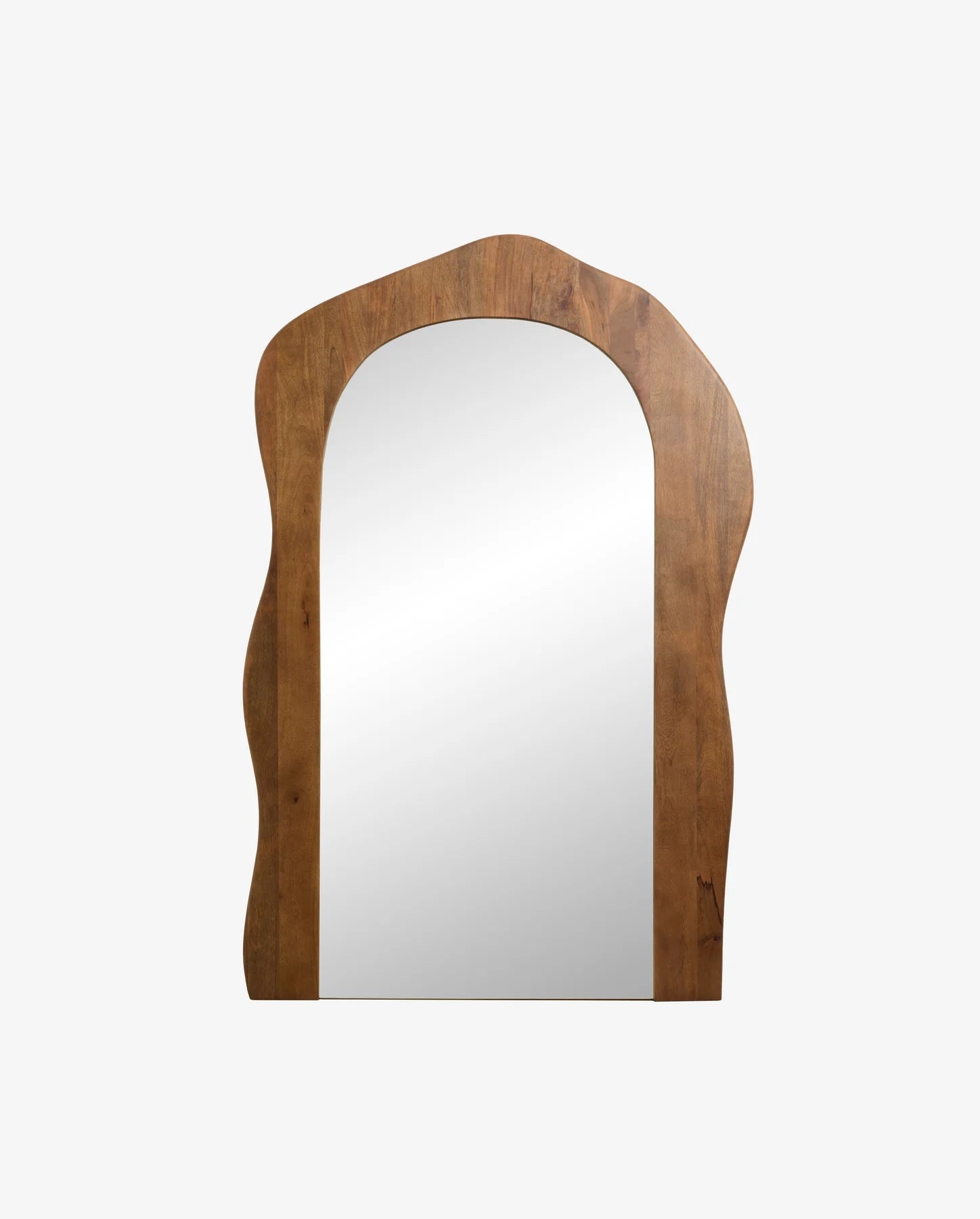 Mango Wood Floor Mirror - stoneandbeige