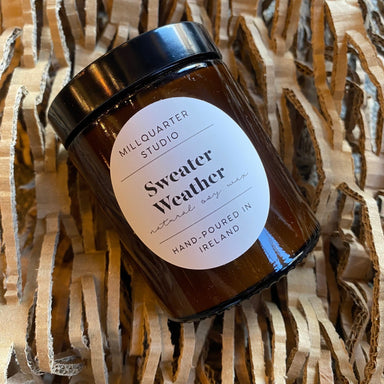 MILLQUARTER STUDIO Sweater Weather Candle - stoneandbeige