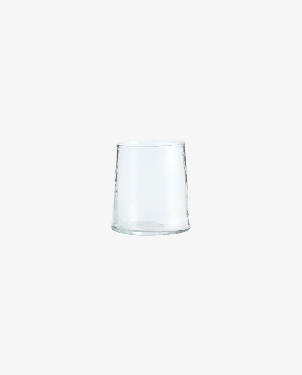 Recycled Clear Drinking Glass - stoneandbeige