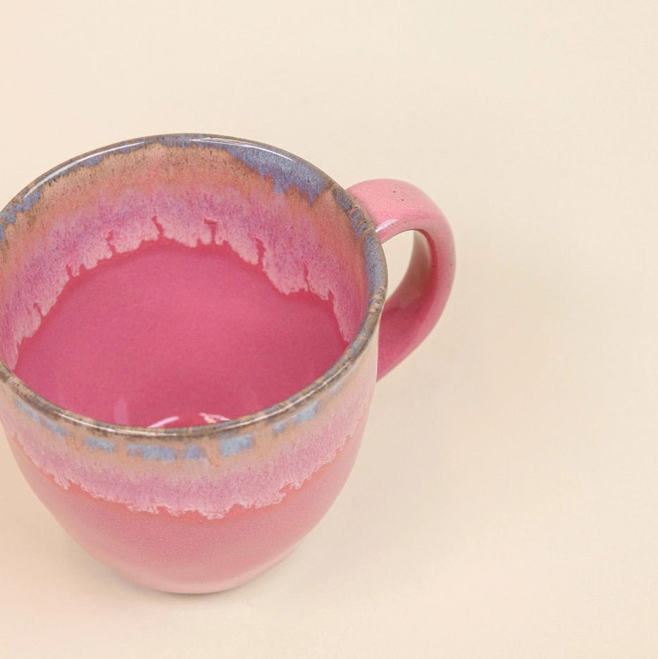 Sustainable Pink Glazed Mug - stoneandbeige
