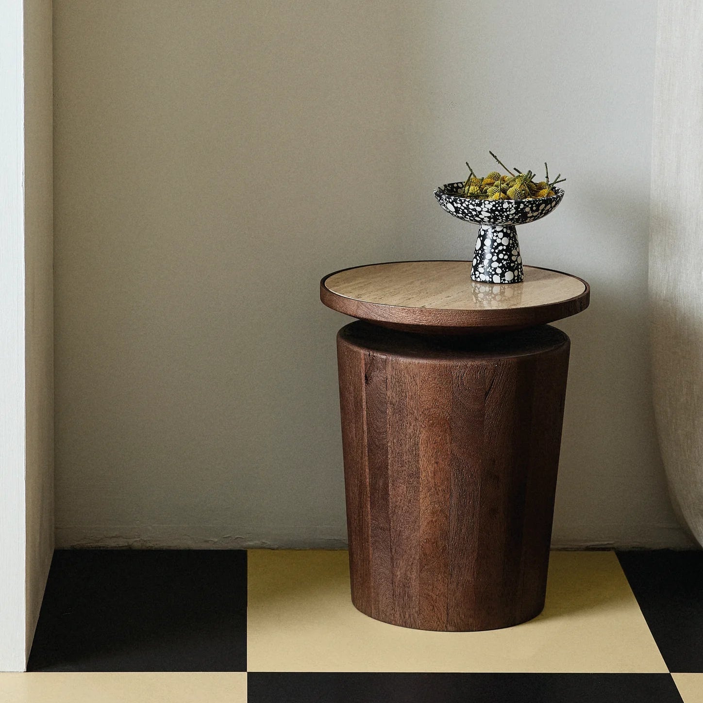 Terrazzo Black + White Bowl - stoneandbeige