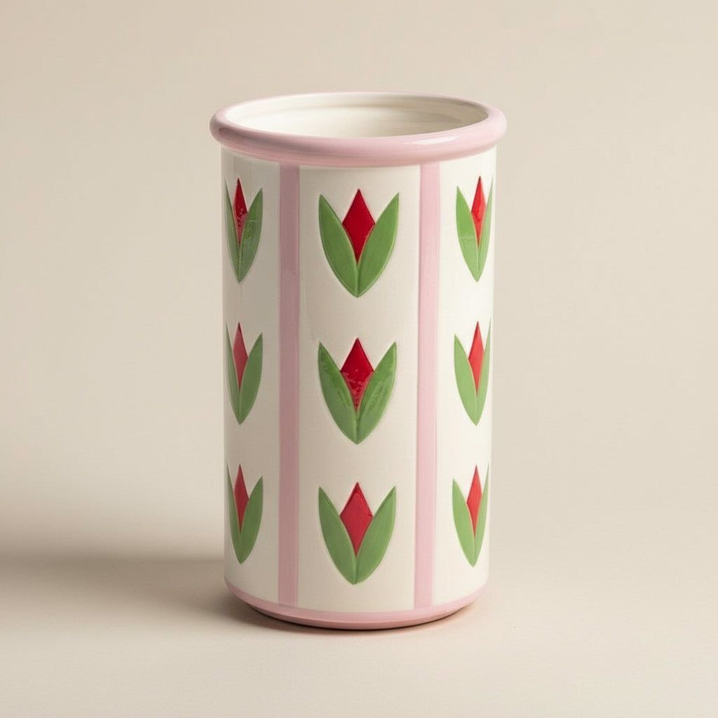 Tulip Art Decor Vase - stoneandbeige