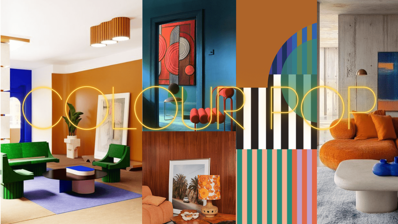 RETRO CHIC, COLOUR POP DETAIL - stoneandbeige