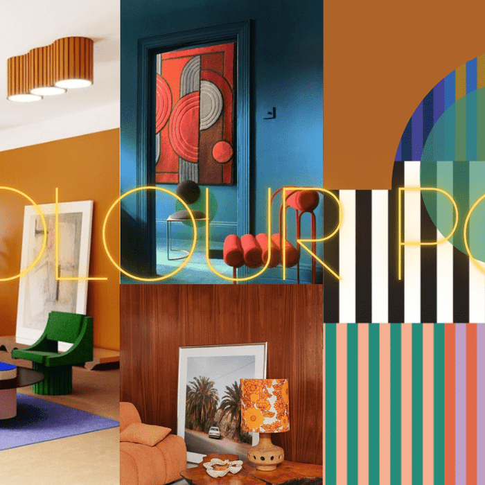 RETRO CHIC, COLOUR POP DETAIL - stoneandbeige