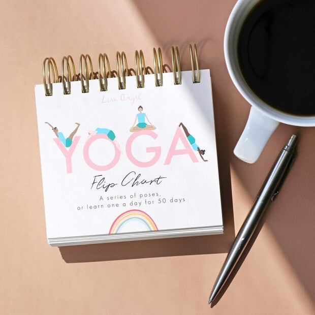 50 Daily Yoga Poses Flip Book