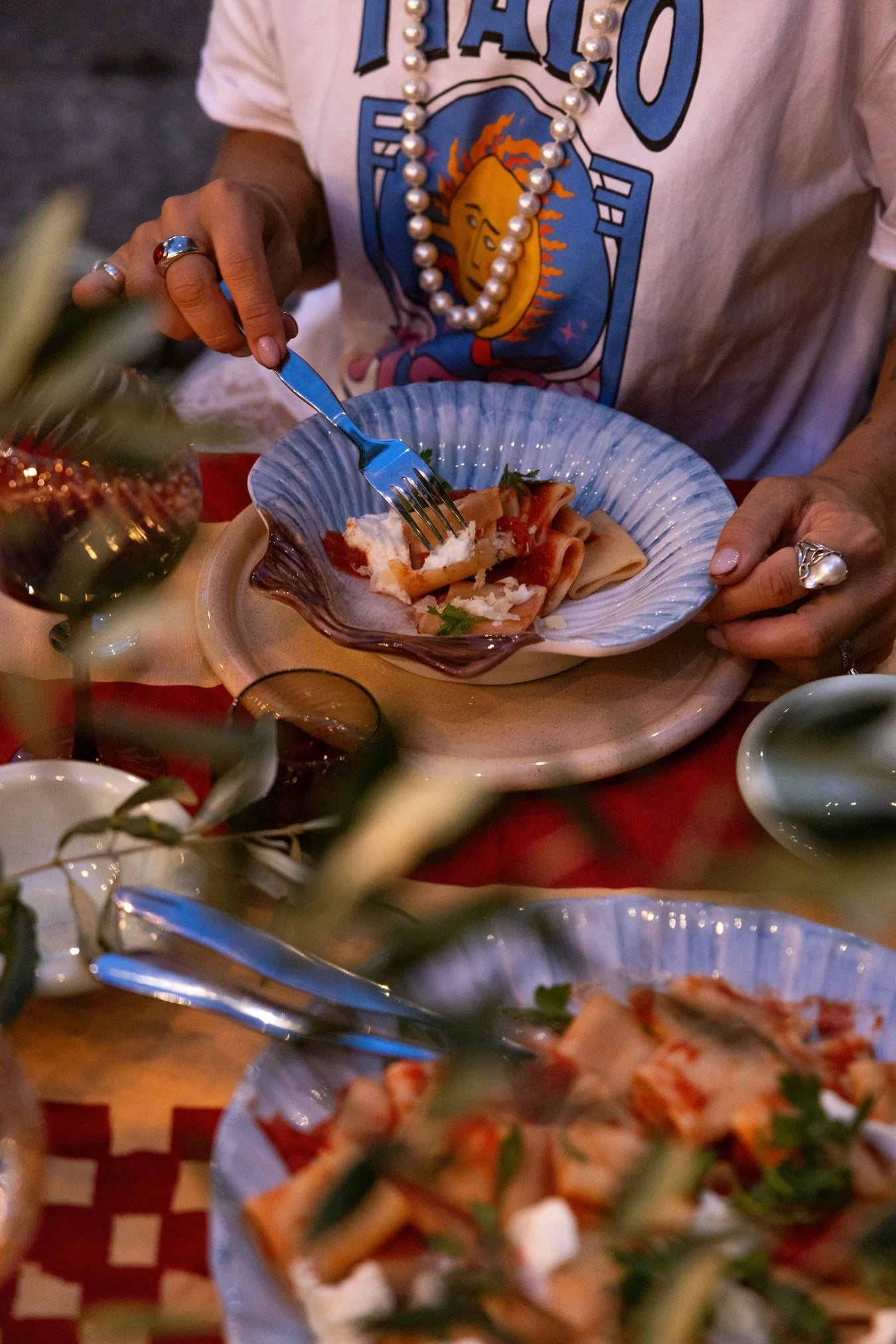Handcrafted Shell Platter