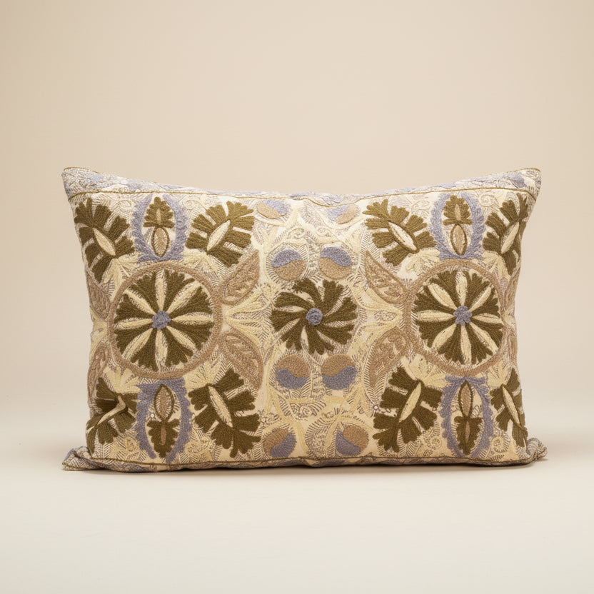 Inspired Persian Ivory Beige Cushion