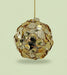 70s Retro Fan Gold Bauble - stoneandbeige