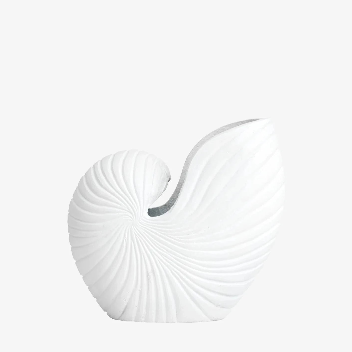 Shell White Vase
