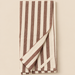 Add warmth and understated luxury to your kitchen with our 100% cotton burgundy striped tea towel. Soft, absorbent and beautifully timeless.