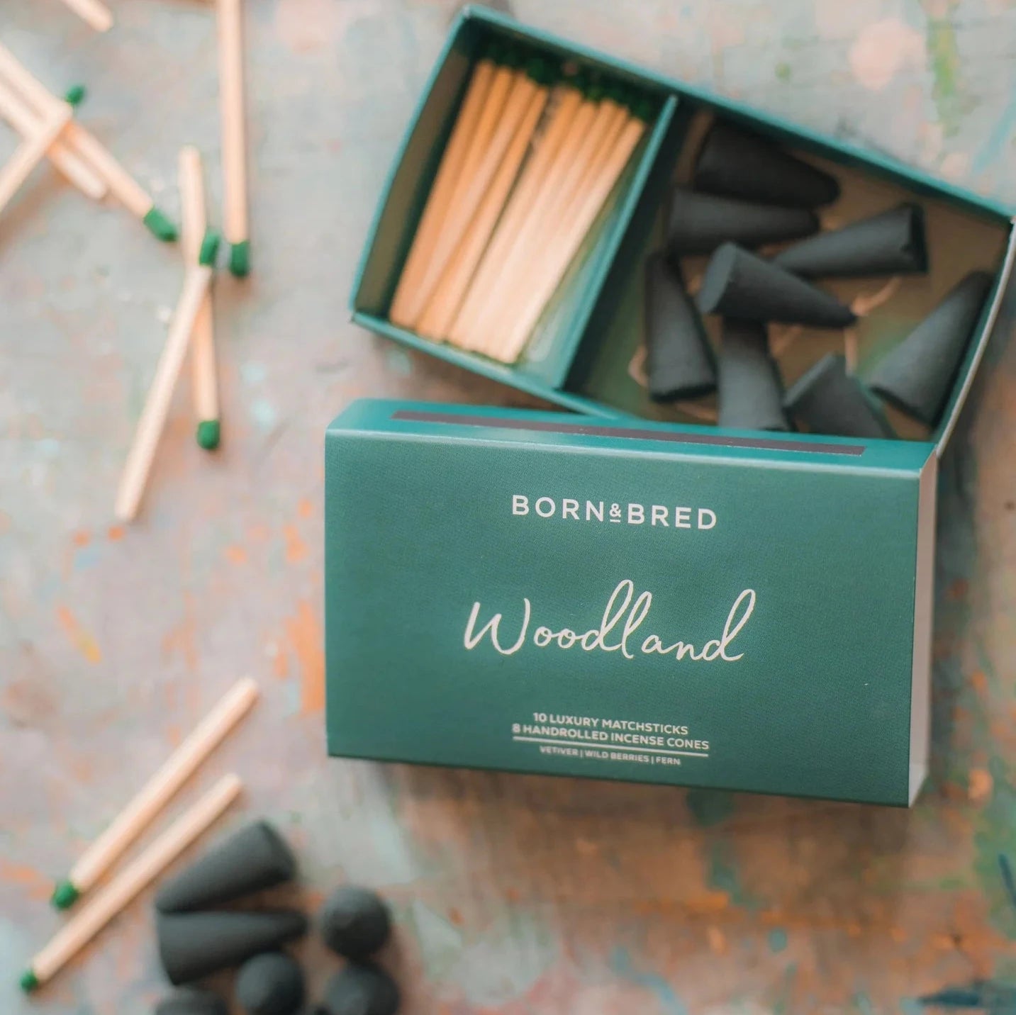 Born + Bred Woodland Incense Cones