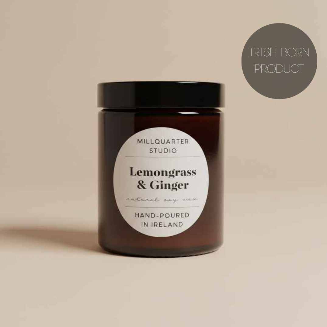 Lemongrass + Ginger Candle BY MILLQUARTER COMING BACK SOON
