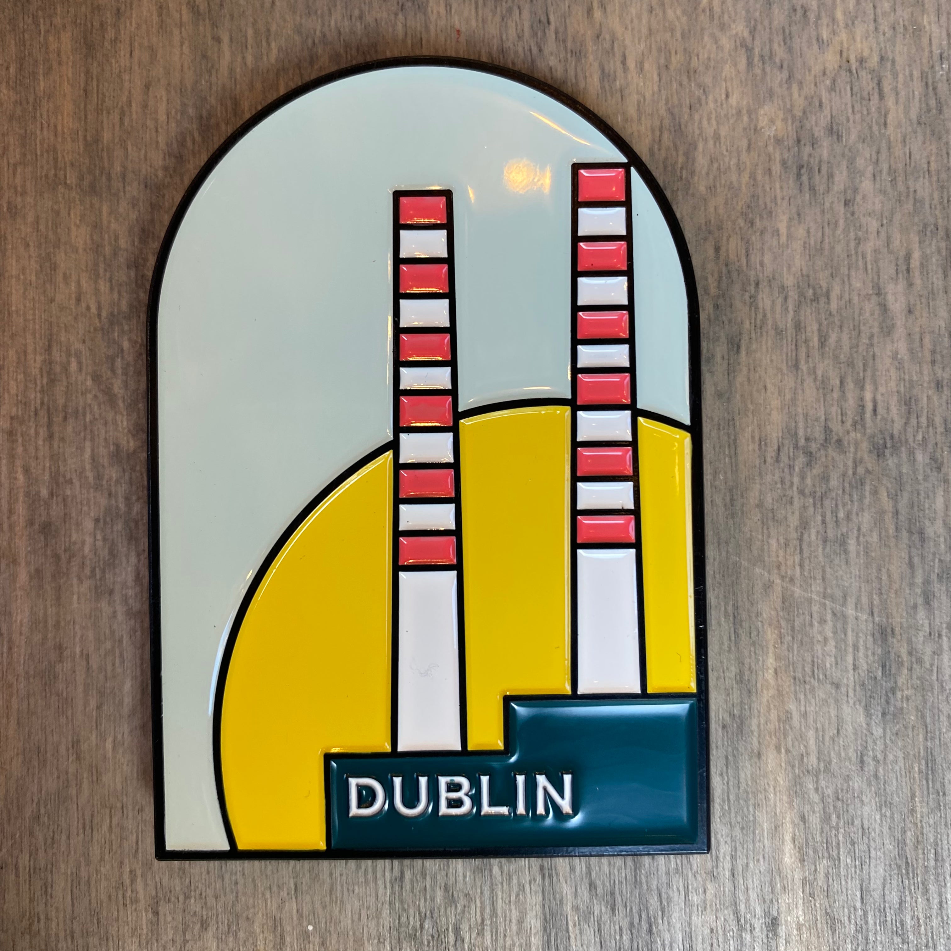 Born & Bred Poolbeg Chimneys Magnet