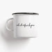 ABCDEFuckyou Mug - stoneandbeige