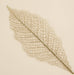 Artificial Gold Glitter Mesh Palm Leaf - stoneandbeige