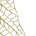 Artificial Gold Glitter Mesh Palm Leaf - stoneandbeige