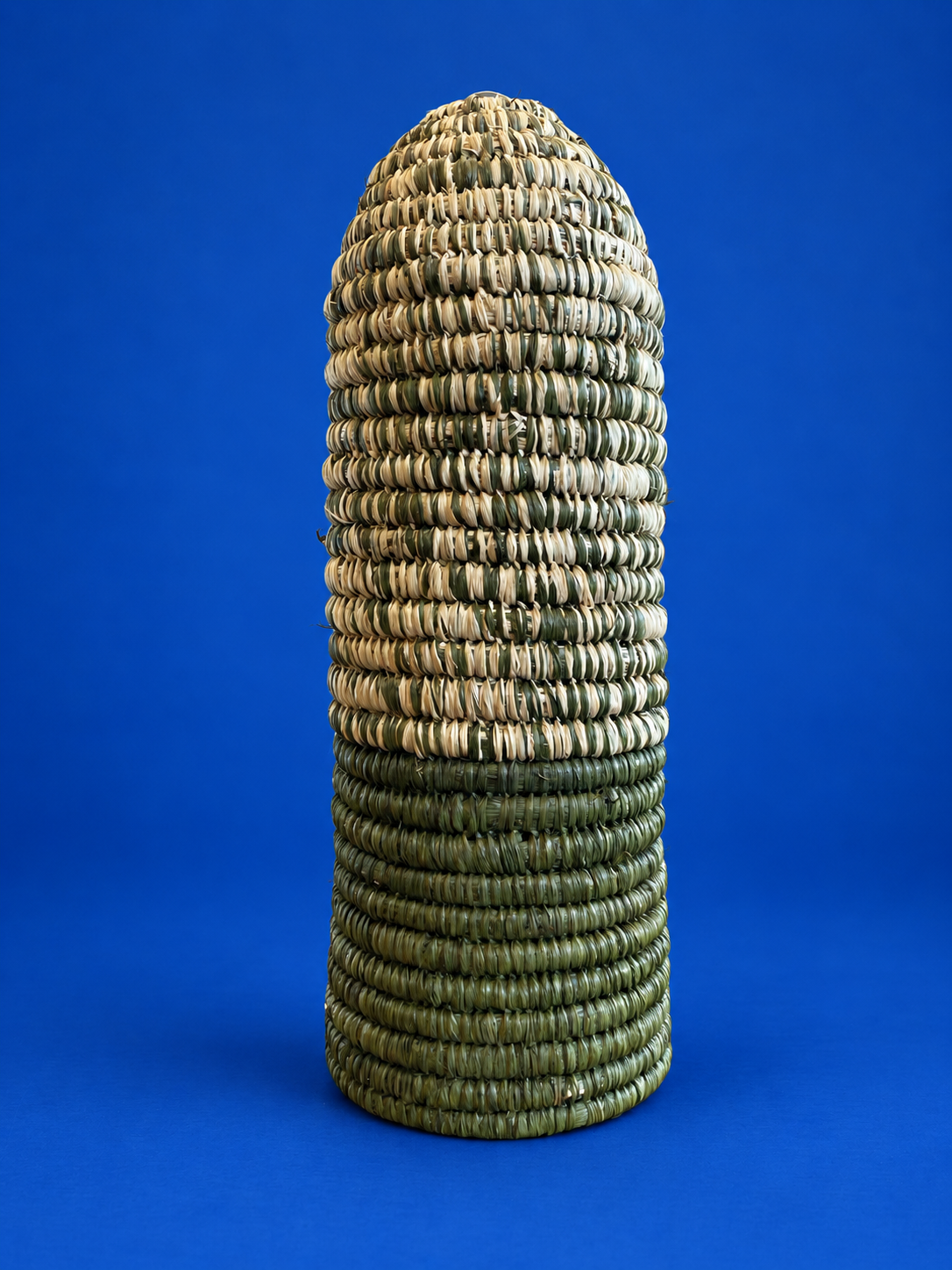 Handwoven Green Moroccan Bottle Cover