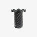 Black Sculptural Vase - stoneandbeige