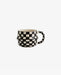 Black/Ivory Checkered Mug - stoneandbeige