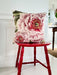 Blossom Peony Red/Pink Flower Cushion - stoneandbeigeBlossom Peony Red/Pink Flower Cushion