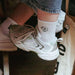 BORN & BRED Feck Ewe Ankle Socks - stoneandbeige