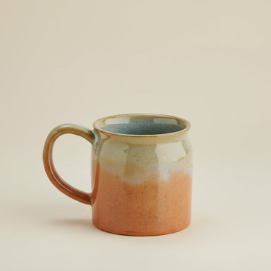 Bright Water Coloured Orange Mug - stoneandbeige