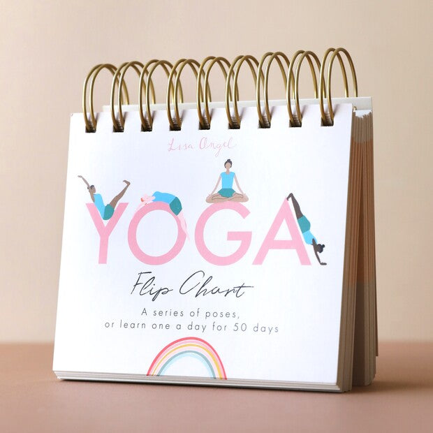 50 Daily Yoga Poses Flip Book