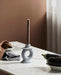 Cast Iron Stone texture Grey Candle Holder - stoneandbeige