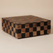 Checked Reclaim/Marble Coffee Table - stoneandbeige