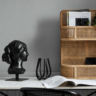 Classical Lady Statue Head - stoneandbeige