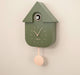 Green Cuckoo Clock - Classic Timepiece with a Twist! - stoneandbeigeGreen Cuckoo Clock - Classic Timepiece with a Twist!stoneandbeige