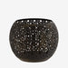 Copper Brown Iron T Light Holder - stoneandbeige