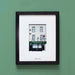 COWFIELD DESIGNS Illustrated The Cobblestone Pub - stoneandbeige