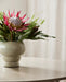 curved Iron Ivory Vase - stoneandbeige