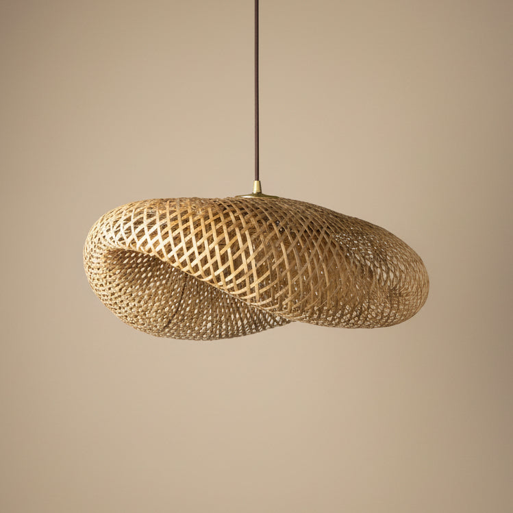 Nature Bamboo Hanging Pendant